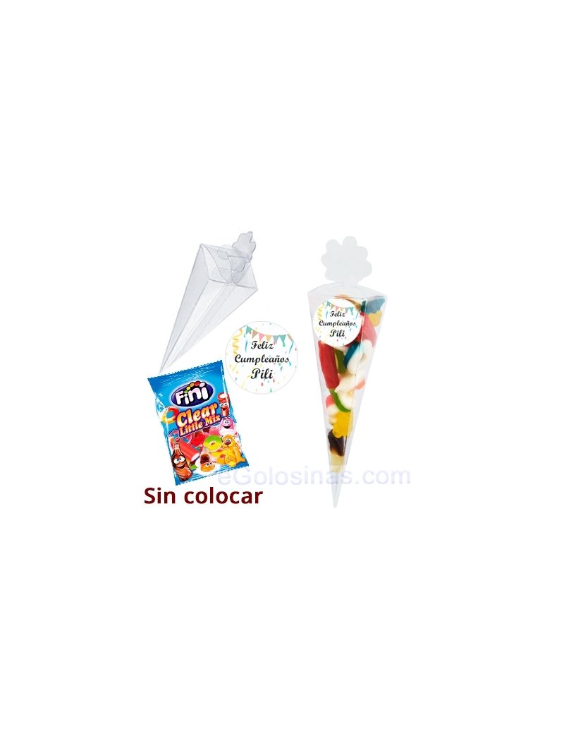 CONO MINI CHUCHES SURTIDAS 50gr con ETIQUETA