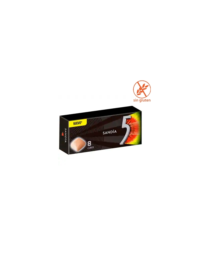 FIVE GRAGEAS SANDIA 16 packs de 8 cubos