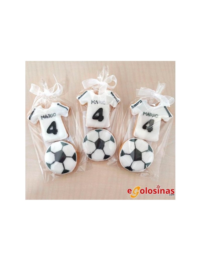 Galletas Balon y Camiseta Real Madrid