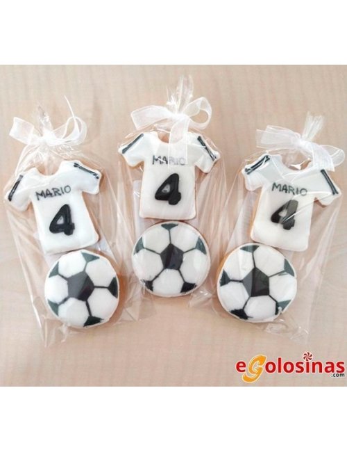 Galletas Balon y Camiseta Real Madrid