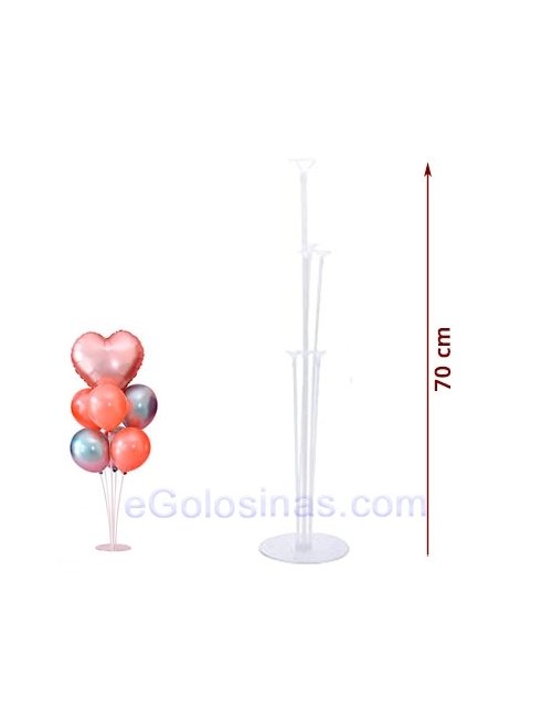 SOPORTE MESA GLOBOS 70cm para 7 globos